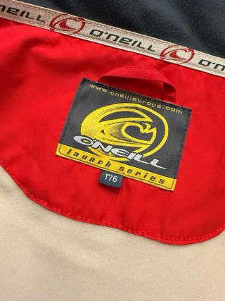 Chaqueta de esquí O'Neill Roja y Beige