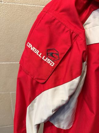 Chaqueta de esquí O'Neill Roja y Beige