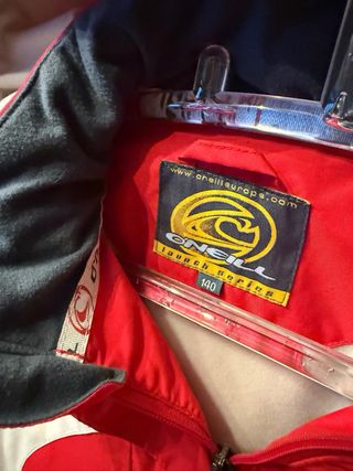 Chaqueta de esquí O'Neill Roja y Beige