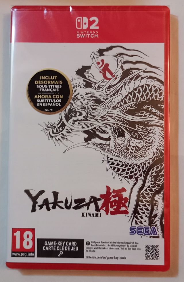 Yakuza Kiwami Nintendo Switch 2 precintado