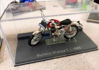 Bultaco Sherpa T 1965 Moto Maqueta