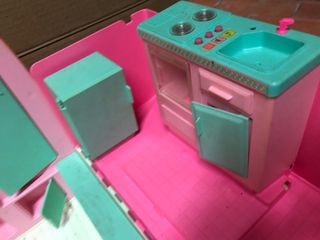 Caravana Barbie Rosa y Blanca