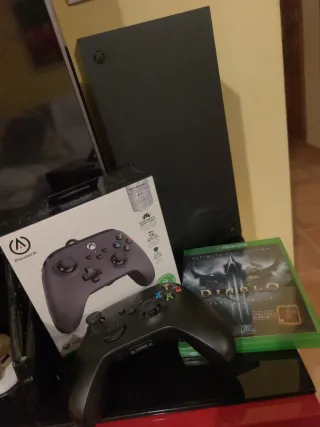 Xbox Series X 1TB + 2 Mandos + Diablo3