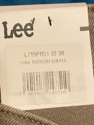 Vaqueros Lee Nuevos, color arena