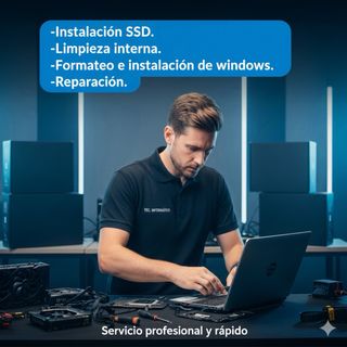 Montaje de PC a medida y S. Técnico informático.