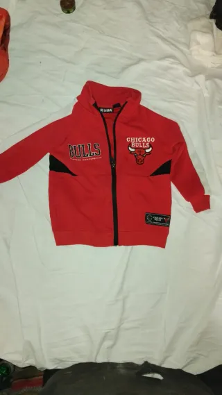 Chaqueta NBA Chicago Bulls Roja