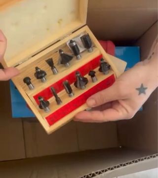 Para Abel. Fresadora Mac Allister + brocas