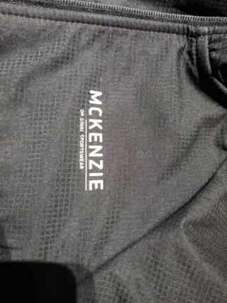 Sudadera McKenzie Negra Talla XS Cremallera