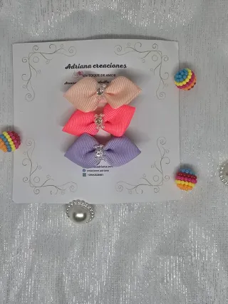 Lazos hechos a mano Adriana creaciones