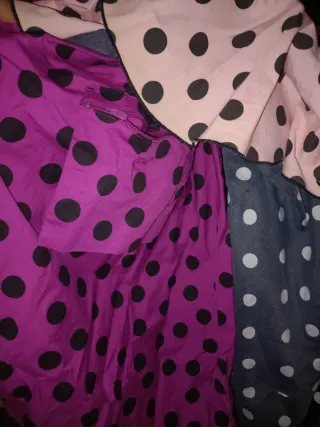 Abito flamenco con volant lunari