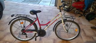 Bicicleta Trekking 18 velocidades