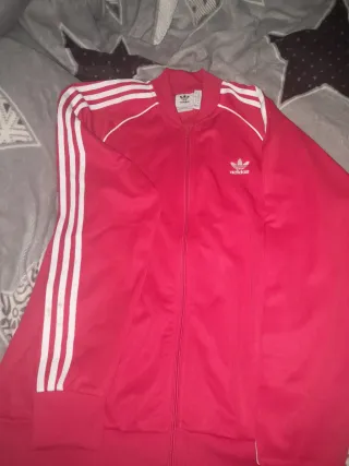 Chaqueta Adidas Essentials Talla XL Roja