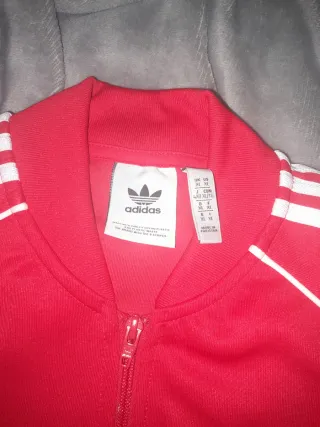 Chaqueta Adidas Essentials Talla XL Roja