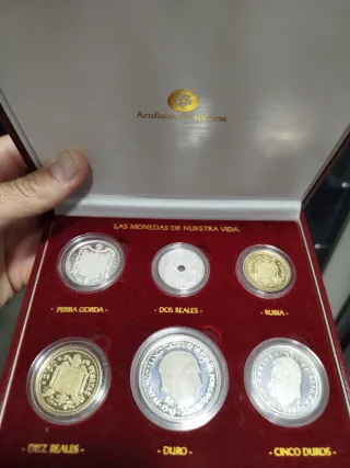 Colección Monedas de nuestra vida Plata Fina .999