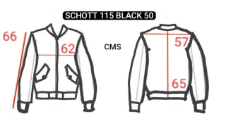 Chaqueta Schott Perfecto 115 Negra
