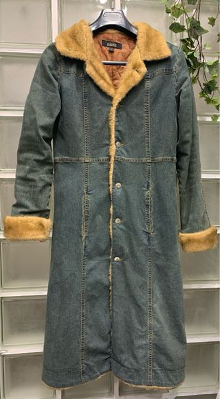 Abrigo vaquero largo