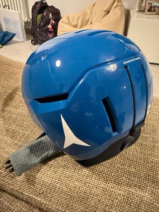 Casco sci Atomic blu