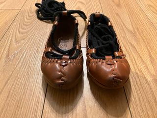 Abarcas de cuero talla 29