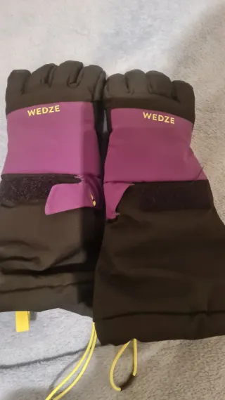 Guantes termicos de esquí y nieve impermeables T-6