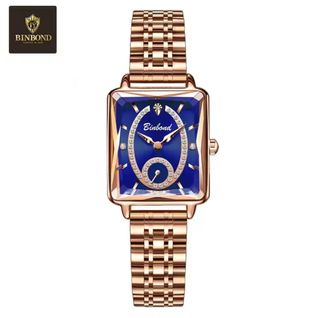Reloj BINBOND Mujer Azul y Dorado