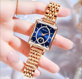 Reloj BINBOND Mujer Azul y Dorado