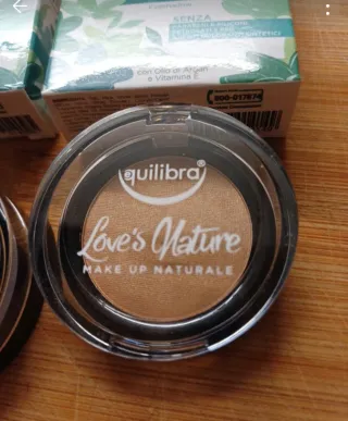 Duo Ombretti Equilibra Grigio & Oro