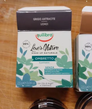 Duo Ombretti Equilibra Grigio & Oro