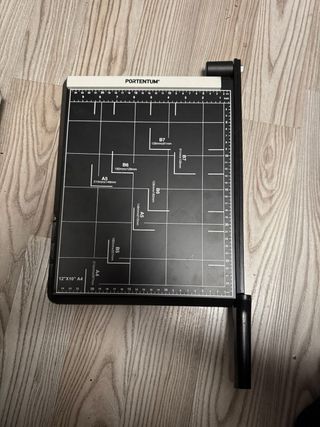 Guillotina de papel para manualidades