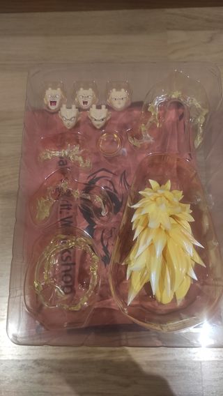 Kit Cabellera Goku SSJ3 para Sh Figuarts