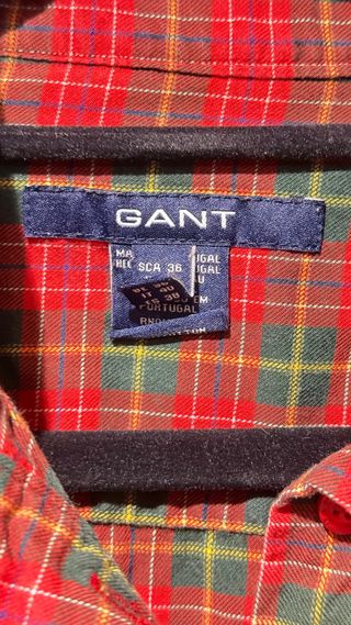 Camisa de cuadros Gant
