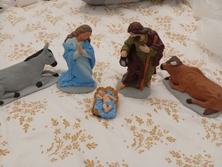 Nacimiento Belén figuras animales