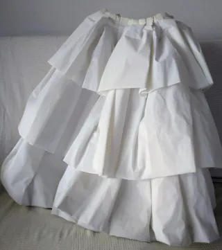 Traje de Fallera Beige Multicolor