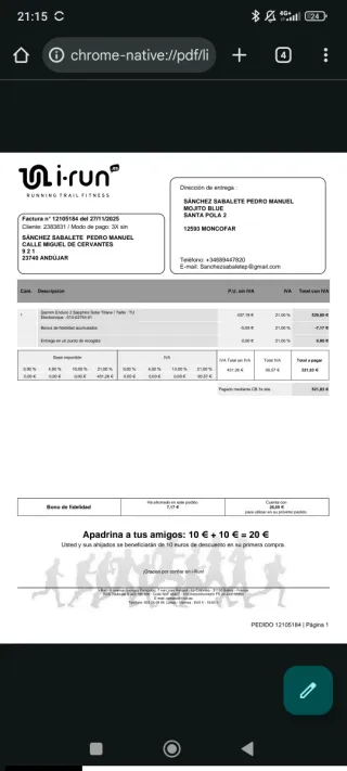 Garmin Enduro 2 GPS Reloj Deportivo