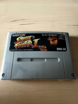Street Fighter II Super Famicom JAP
