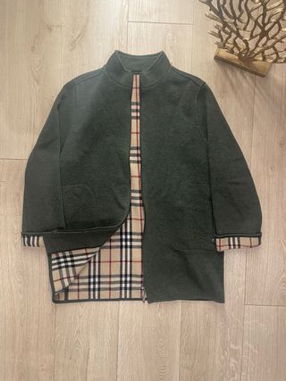 Chaqueta Burberrys Vintage 90s – Verde Oscuro