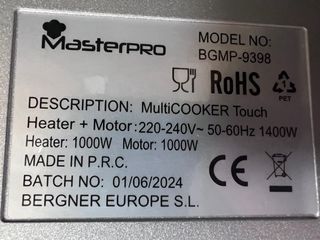 Robot Cocina MasterPRO 2024 prácticamente Nuevo