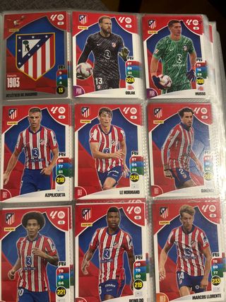 Cromos Adrenalyn XL - Atlético de Madrid