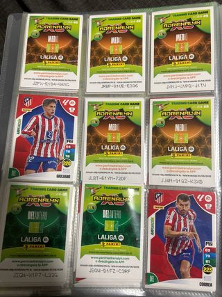 Cromos Adrenalyn XL - Atlético de Madrid