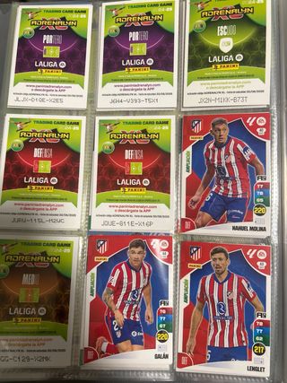 Cromos Adrenalyn XL - Atlético de Madrid