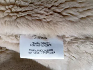 Cazadora piloto aviador cuero auténtico S Medidas