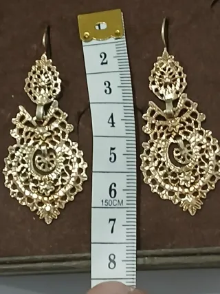 Brincos Rainha Prata 835 Filigrana Portuguesa