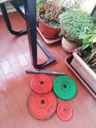 Pesi palestra 5kg 2kg 1kg