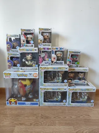Funko Pop One Piece, Demon Slayer, Pokemon, etc