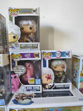 Funko Pop One Piece, Demon Slayer, Pokemon, etc
