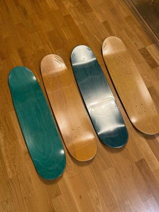 4 Tablas de skate Jacuzzi Unlimited