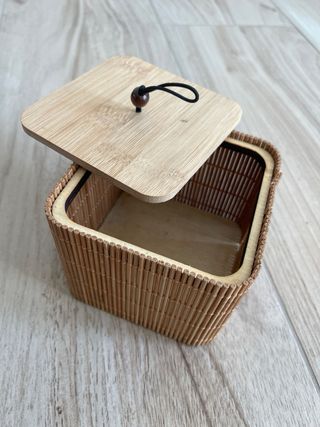 Scatola portaoggetti in bambù