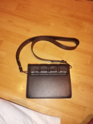 Bolso negro acolchado Misako