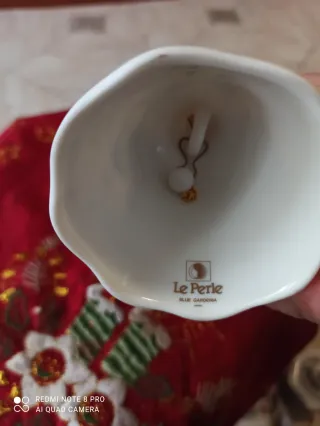 Campanella in porcellana decorata