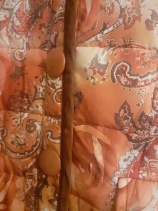 Gilet donna fantasia floreale e giacca nera