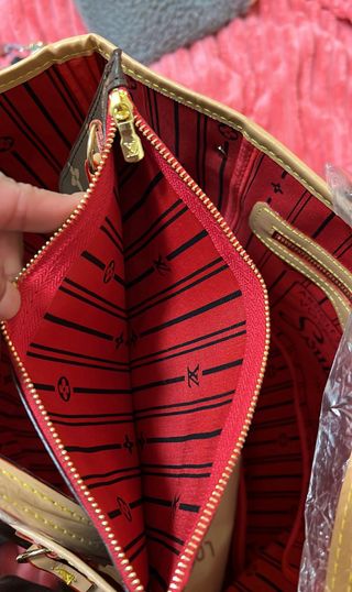 Bolso Louis Vuitton Beige y Marrón